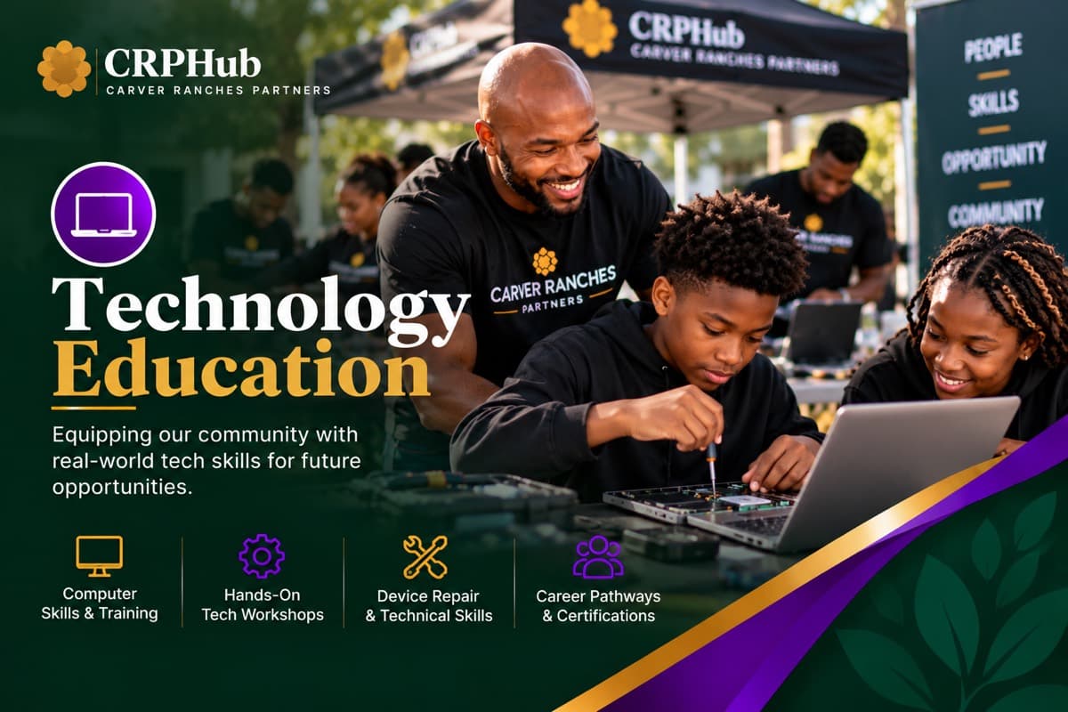 Technology Education program poster